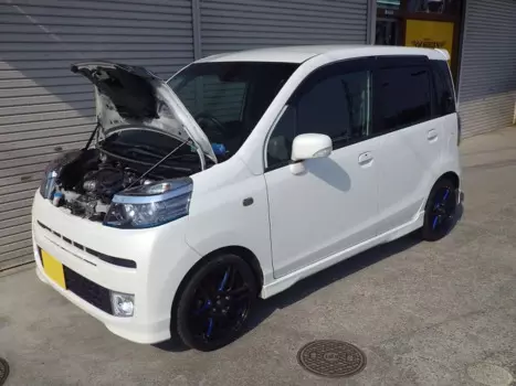 Газовые стойки капота для 2008-2014 Honda Life JC1, амортизатор, углеродное волокно