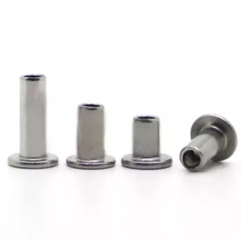 JIYUMAOYI Полутрубчатые заклепки из нержавеющей стали 304