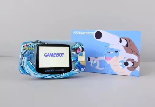 GBA GBASP ручная консоль с точечным подсветкой Blastoise Limited