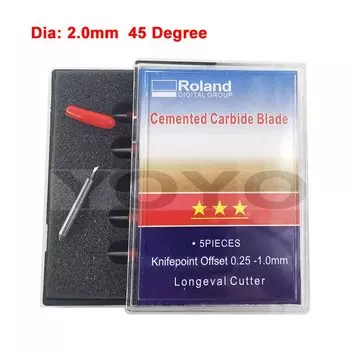 GCC SignPal GRC-132S Roland Нож для надписи GCC Jaguar EXPERT 2LX режущий плоттер лезвие нож для резки виниловой пленки Диаметр 2,5 мм 2 мм