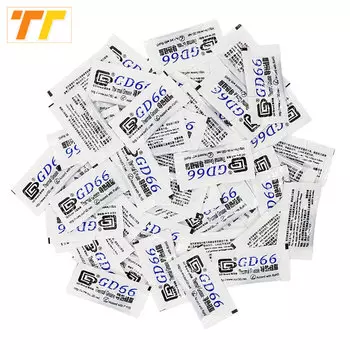 GD66 термопроводящая паста силиконовая 50 шт. teetealy