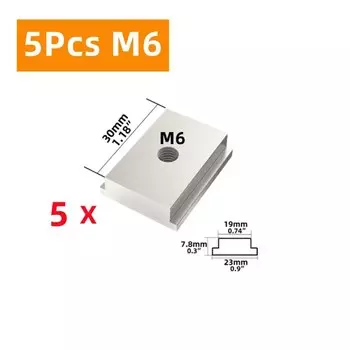 GDART Алюминиевый Т-образный паз для деревообработки