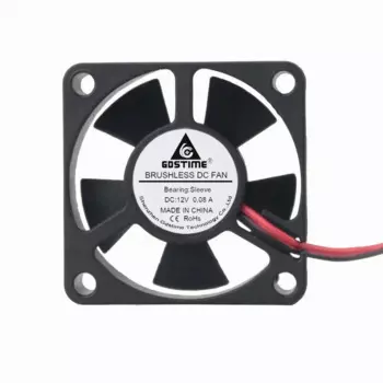 Gdstime 20 шт. 35x35x10 мм 3510 3,5 см мини DC бесщеточный осевой вентилятор охлаждения 12 в 35 мм x 10 мм маленький радиатор 2 контакта