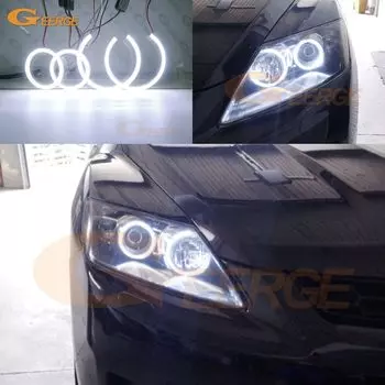 Geerge для Mazda Cx7 Cx 7 CX-7 2006 2007 2008 2009 2010 2011 2012 Ultra Bright COB Led Angel Eyes Kit Halo Rings Автомобильные аксессуары