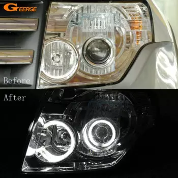 Geerge Excellent Ultra Bright CCFL Angel Eyes Kit Halo Rings для Mitsubishi PAJERO IV Shogun MONTERO