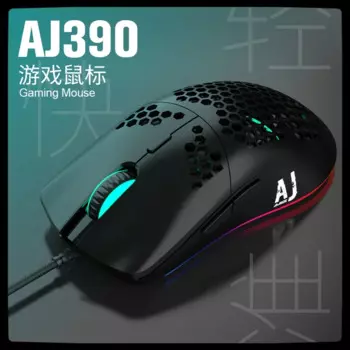 Геймпад Ajazz Aj390 проводной, 16000dpi, программируемый