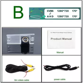 ГЕЙНЕТ 170 ° Автомобильная резервная камера заднего вида 1080P AHD HD для Kia Cerato 2008 2009 2010 Sportage Cerato Rio 2002-2014