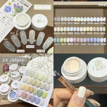 Гель-лак полуперманентный для ногтей, 5 мл, 24 цвета