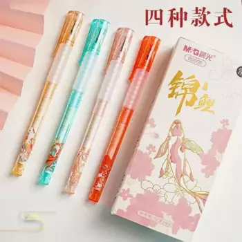 Гелевая ручка Morninglight Koi чёрная 0,5 мм