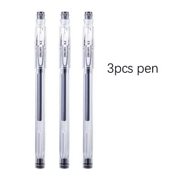 Гелевая ручка MROOFUL 0,3 мм черная