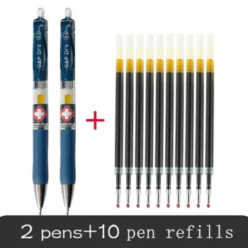 Гелевая ручка MROOFUL 0,5 мм темно-синяя