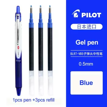 Гелевая ручка Pilot BLRT-VB5 Vball 0,5 мм черная