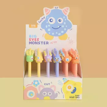 Гелевая ручка с черными чернилами, 0,5 мм, 36 шт./партия