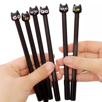 Гелевая ручка umfinger с котом