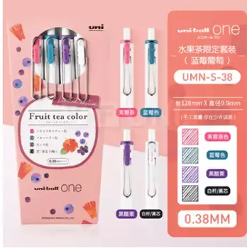 Гелевая ручка UNI-BALL ONE UMN-S-38 Fruit Tea Color