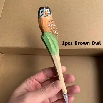 Гелевая ручка VALIOSOPA, животное, черная