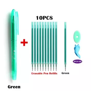 Гелевые ручки Baikingift, стираемые, 5/11 шт., синие, черные