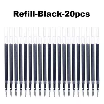 Гелевые ручки Deli, 0,5 мм, синий, черный, красный