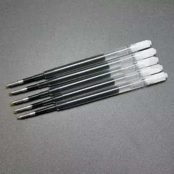 Гелевые ручки ELESESAFE 0,5 мм, 5 шт., черные/синие чернила