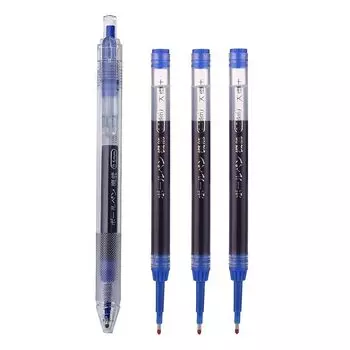 Гелевые ручки Hopk, черный, синий, красный, 0,5 мм