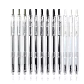 Гелевые ручки JIANWU чёрные 12 шт.