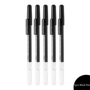 Гелевые ручки Kaco, 5/10 шт., 0,5 мм, черные/синие/красные