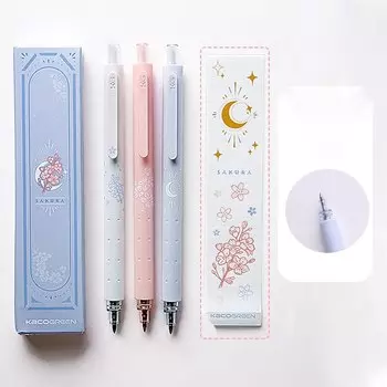 Гелевые ручки Kawaii Sakura 3 шт