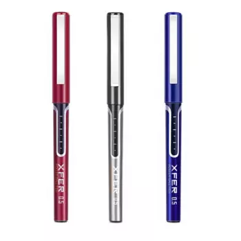 Гелевые ручки MROOFUL 3 шт., синие/черные/красные, 0,5 мм