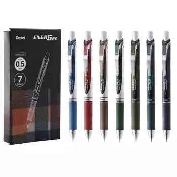 Гелевые ручки Pentel BLN75-L7 7 цветов