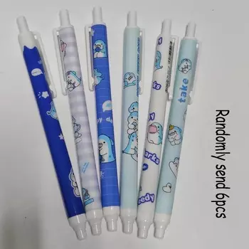 Гелевые ручки TWBEB с мультяшным рисунком 6 шт.
