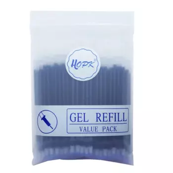 Гелевые заправки для ручек hopk 0,5 мм/0,38 мм синие/черные/красные 100 шт