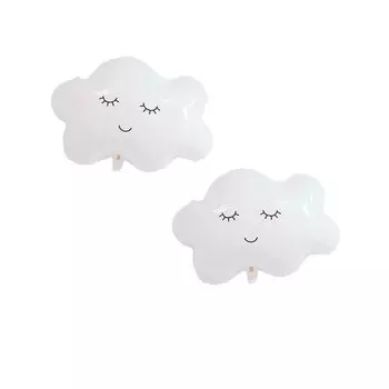 Гелиевые шары CatchMyParty с улыбкой и облаком 30 дюймов