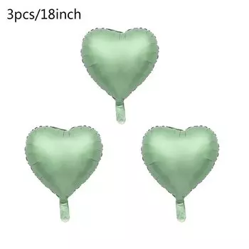 Гелиевые шары CatchMyParty сердечки 18 дюймов 3/5 шт
