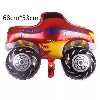 Гелиевые шары DAWN с мультяшными автомобилями