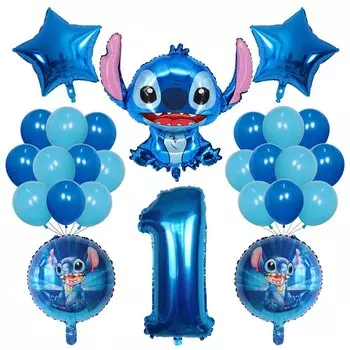 Гелиевые шары Disney Lilo & Stitch 26 шт.