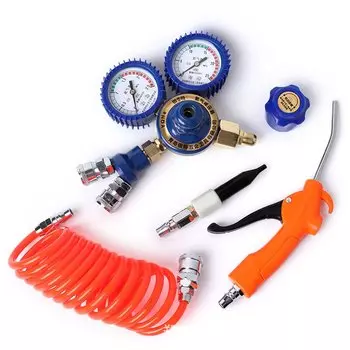 Гелиевый редуктор высокого давления, гелиевый предохранительный клапан, набор инструментов, гелиевые шары для инфляции, аксессуары для гелиевых цилиндров