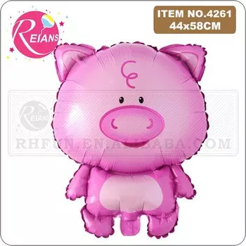 Гелиевый шар с изображением свиньи REIANS