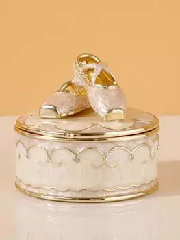 GENAUIRSUN Коробка для украшений с балетными туфельками