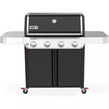 Genesis E-415 Газовый гриль с жидким пропаном, черный