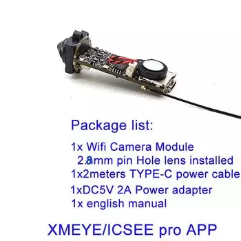 GENIUSPY WiFi камера модуль 1080P