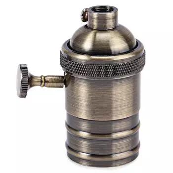 Genixgreen Винтовой цоколь лампы E27 черный