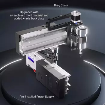 Genmitsu 3020-PRO MAX V2 CNC роутер, Модернизированный 3-осевой гравер для металла, дерева, акрила, печатной платы MDF, новая структура &