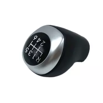 Новая Гальваническая 6-скоростная ручная ручка переключения передач из натуральной кожи для Hyundai Elantra GT Accent Solaris Avante