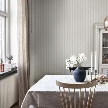 Геометрические бумажные обои Pixel&Wall голубые 50*300