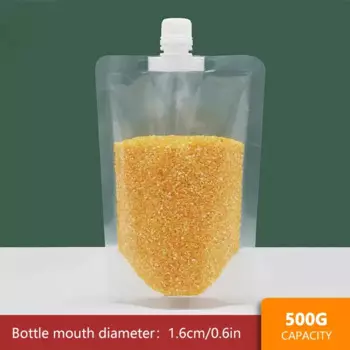 Герметичный прозрачный пакет MOONBIFFY для хранения зерна