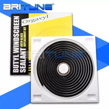 Герметик для фар Britune, резиновое уплотнение, модифицированные детали для тюнинга автомобиля, черный клей-змея для крышки фары, герметичные аксессуары «сделай сам»