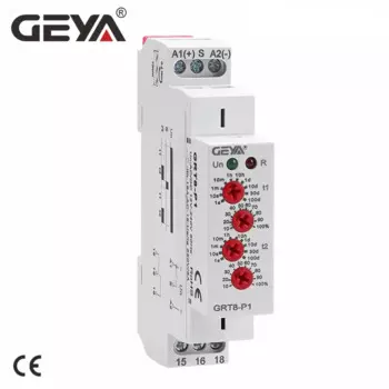 GEYA GRT8-P Импульсное реле задержки 16A AC/DC12V-240V 0,1s-100 дней Импульсный выход Реле времени