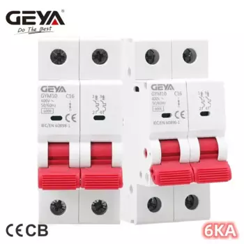 GEYA GYM10 Мини-автомат 6-63A 220V/400V