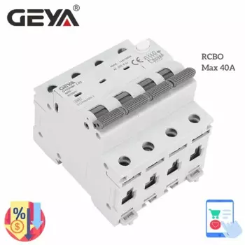 GEYA GYR9NM RCBO автоматический выключатель 16A 25A 32A 40A