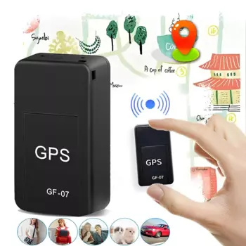 GF-07 Мини GPS трекер Автомобильный GPS-трекер для домашних животных Дети пожилых людей Анти-потерянное устройство Автомобильный локатор слежения в реальном времени Магнитный локатор автомобиля